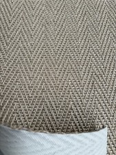 Sisal Fibre Stair Carpet 110cm Wide. 5.30m long. Herringbone design. 