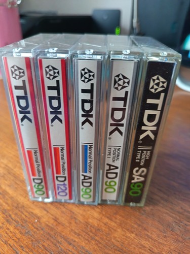 Tdk assorted c90 120 - tdk, assorted-c90-120