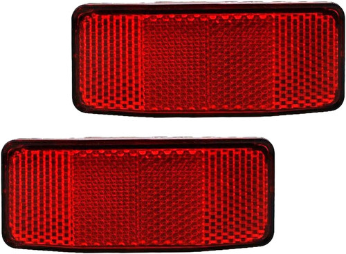 Pack rectangular red bike - 2-pack,