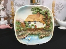 Vintage 3D Wall Plaque
