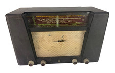 Vintage Philips BG141A Valve Radio Untested