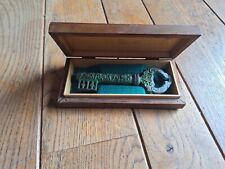 Vintage Brass Antique Style key Corkscrew  boxed In VGC