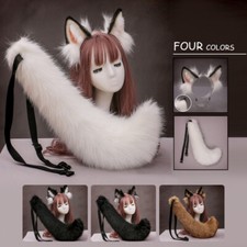 Faux Fur Fox Wolf Ears