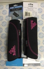 Type S Tech Spec Black/Pink Seatbelt/Bag Strap Pads X 2