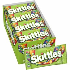 Skittles Sour Candy, 1.8 Ounce