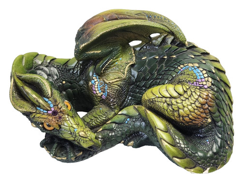 Mother dragon green - mother,