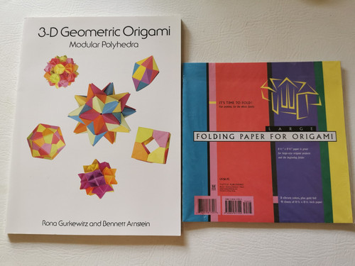 Geometric origami rona - 3d, by