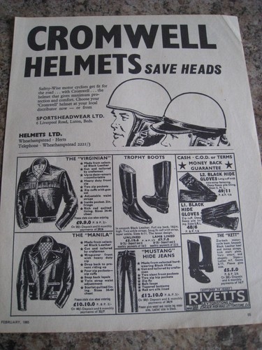 Cromwell helmets save - cromwell,