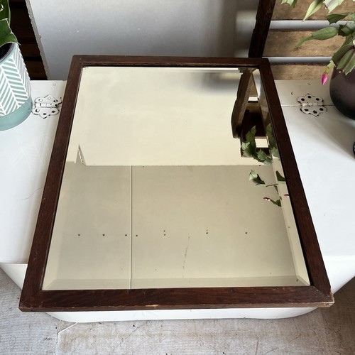Antique english oak - oak, framed
