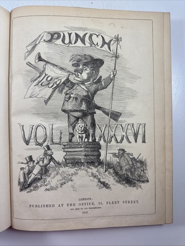 Punch magazine bound vol - punch,