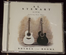 Al Stewart Live - Featuring Peter White – Rhymes In Rooms - CD - VGC
