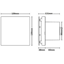 Modern Stainless Steel Inset