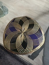 Stratton Blue and Gold-Vintage Ladies Powder