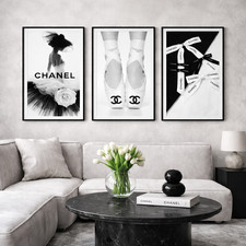 Set of 3 Chanel Black and