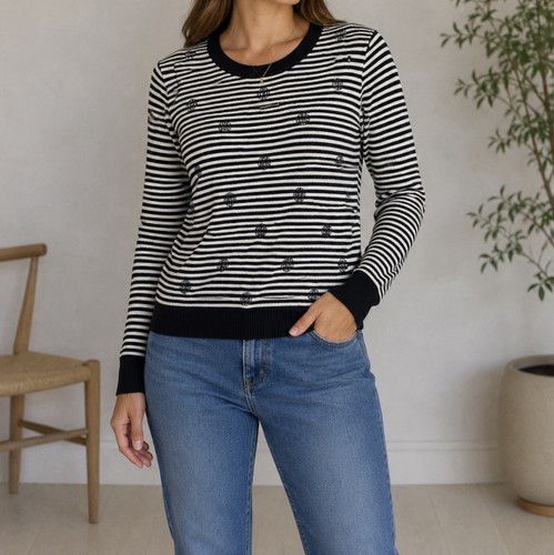 Banana republic black striped - banana,