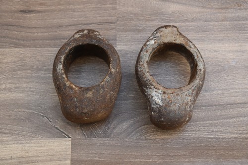 Vintage old iron hammer - old,