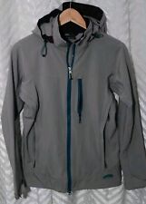 Golite Polartec fleece lined Softshell hooded Jacket Women's Small Grey 