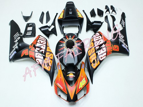 Matte black orange rossi - matte,