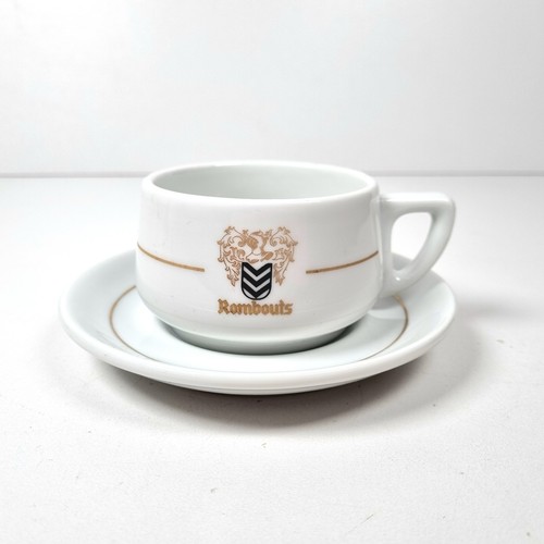 Rombouts cup saucer coffee - rombouts,