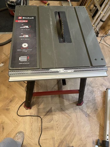 Einhell 2225 table saw - u,