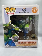 Funko Pop!  Overwatch DVA with Meka #177 Nano Cola, 6-inch. 2917