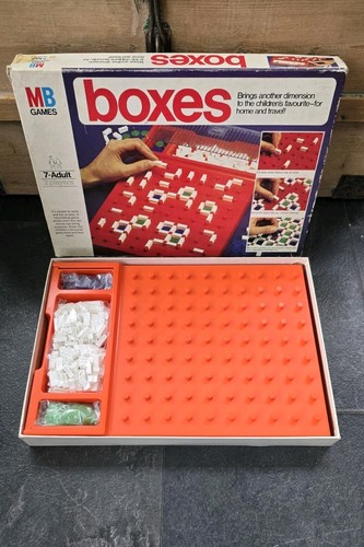 Vintage boxes mb games - 'boxes', by