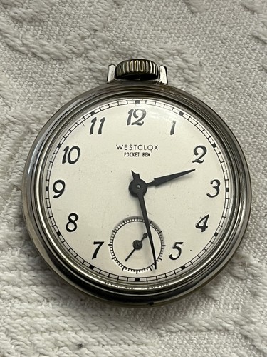 Vintage westclox pocket ben - vintage,