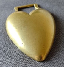 ANTIQUE CAST HORSE BRASS - A