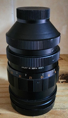 Cosmicar television lens - television, 100mm