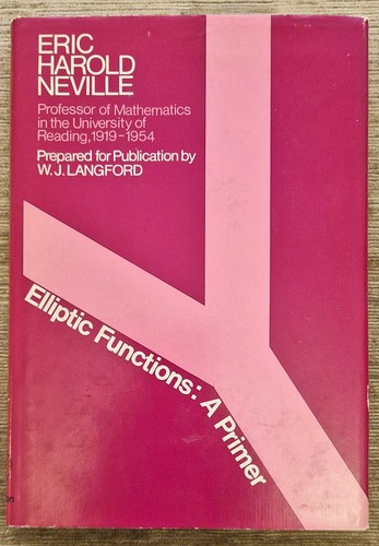 Rare 1st elliptic - 1st, ed.