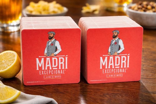 Official madri beer - madri, lager