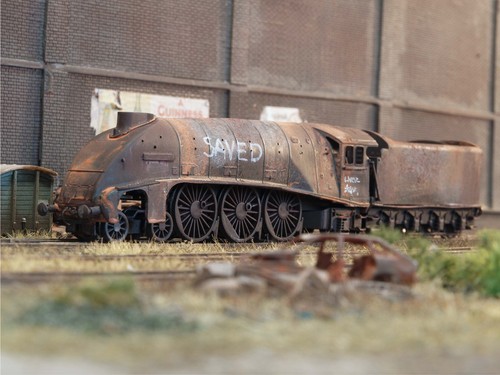 Scrapyard locomotive oo - locomotive,