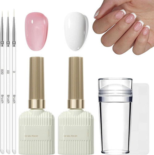 French manicure kit jelly - manicure, kit,