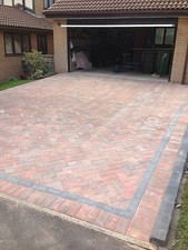 Block paving supplied and - supplied,