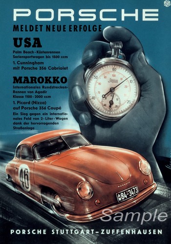 Vintage porsche 1952 motor - vintage,