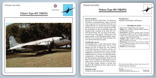 Vickers type 491 viking - vickers,