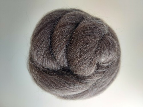 Natural brown 100 merino - natural, brown*