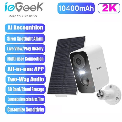 Iegeek outdoor solar security - iegeek,