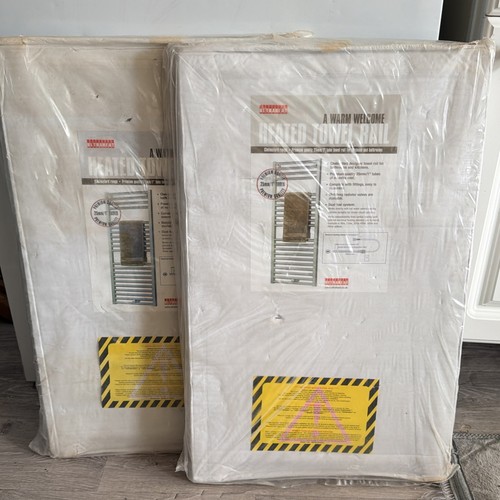 Heated towel rail never used - rail,