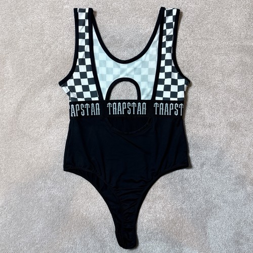 Trapstar black check - black, &
