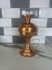 vintage oil lamp converted To electric