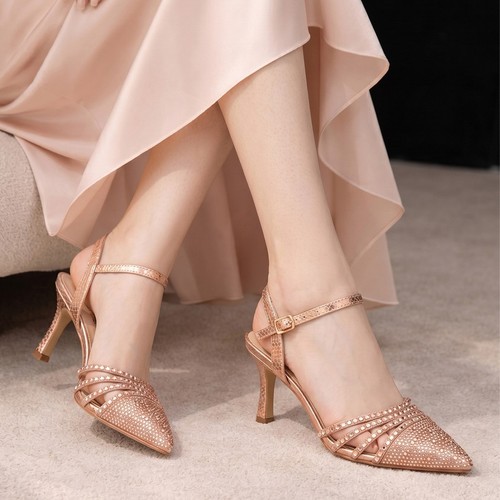 Women glitter pointed toe - pointed,