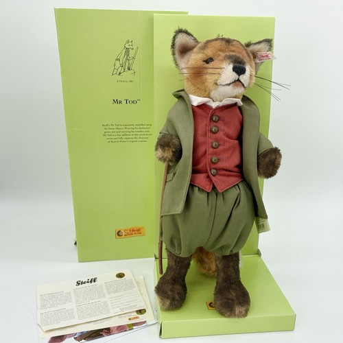 Steiff beatrix potter tod - steiff,