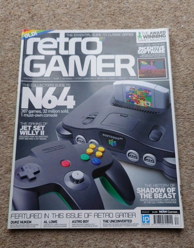 Retro gamer magazine issue - retro,