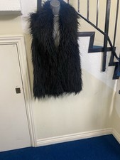 Zara Back Fluffy Faux Fur
