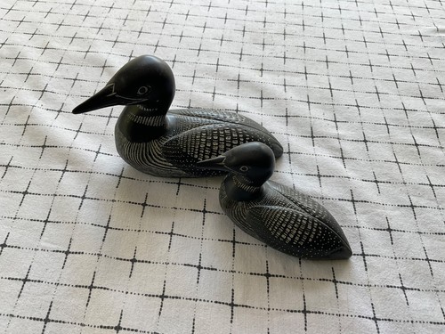 Boma carved ducks - made, in