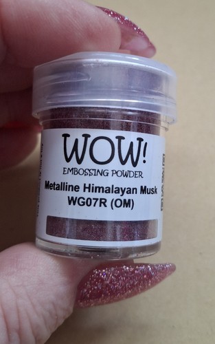Wow embossing powder - wow!,