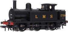 31-433 Bachmann OO Gauge Midland Class 1F 1739 LMS Black (Pre-Owned)