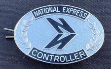 NATIONAL EXPRESS NBC BUS COACH CONTROLLER DRIVER CONDUCTOR ENAMEL LAPEL BADGE