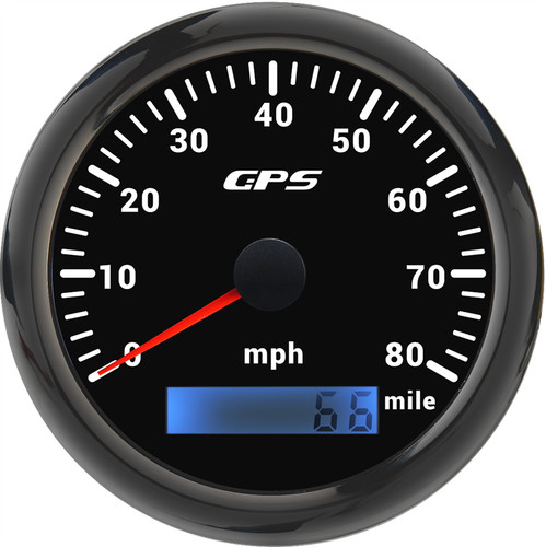 85mm gps speedometer 80mph - speedometer, 0-80mph